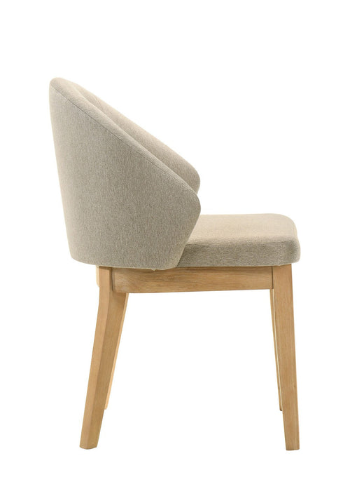Alder Oak Arm Chair Set