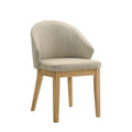 Alder Oak Arm Chair Set