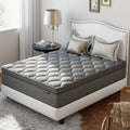 Queen Hybrid Mattress with Pocket Springs and Memory Foam